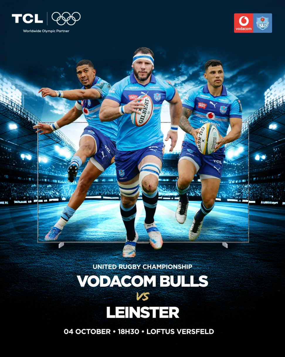 Go Big, Go Bulls – TCL x Vodacom Bulls sponsorship activation gallery image 2