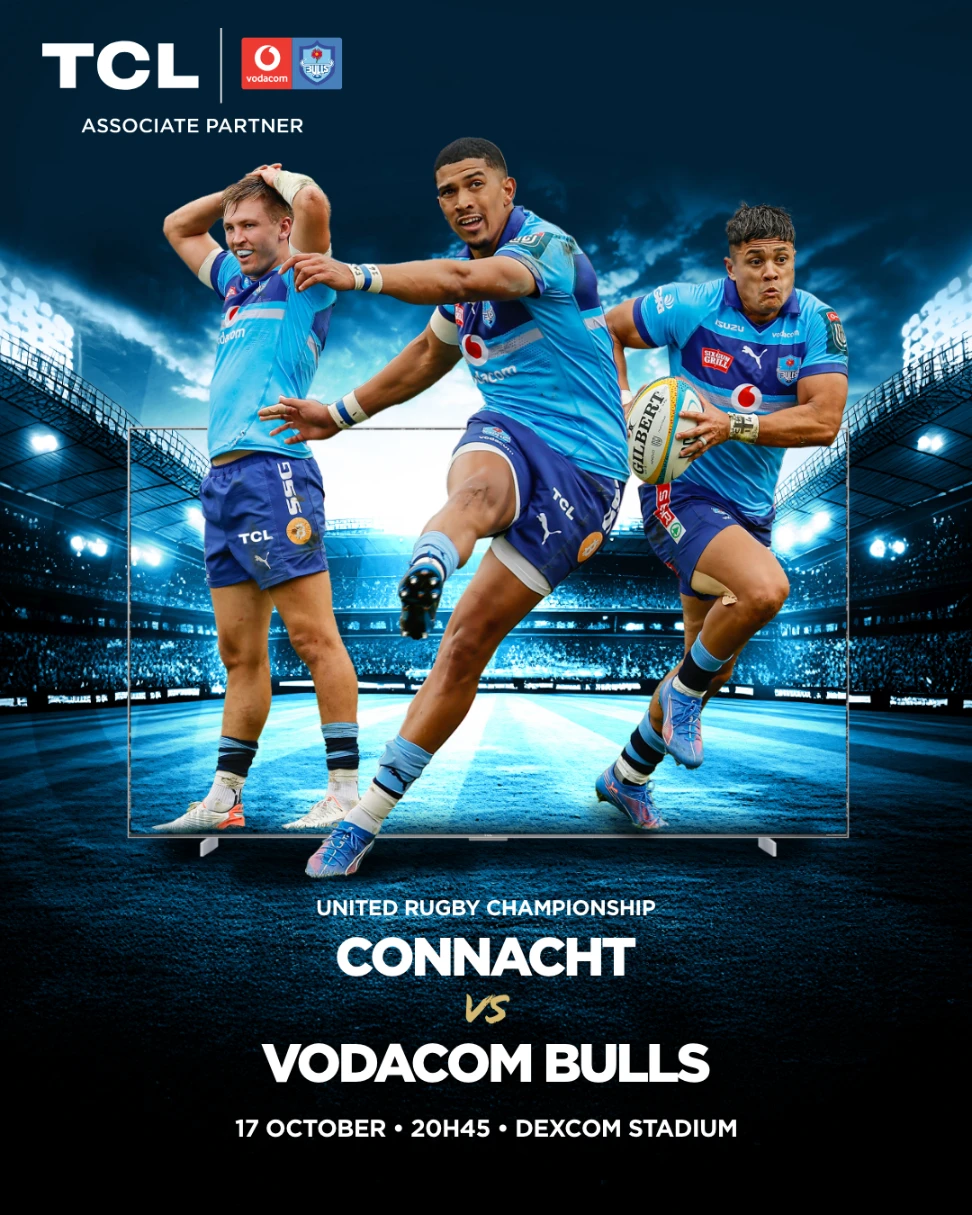 Go Big, Go Bulls – TCL x Vodacom Bulls sponsorship activation gallery image 4